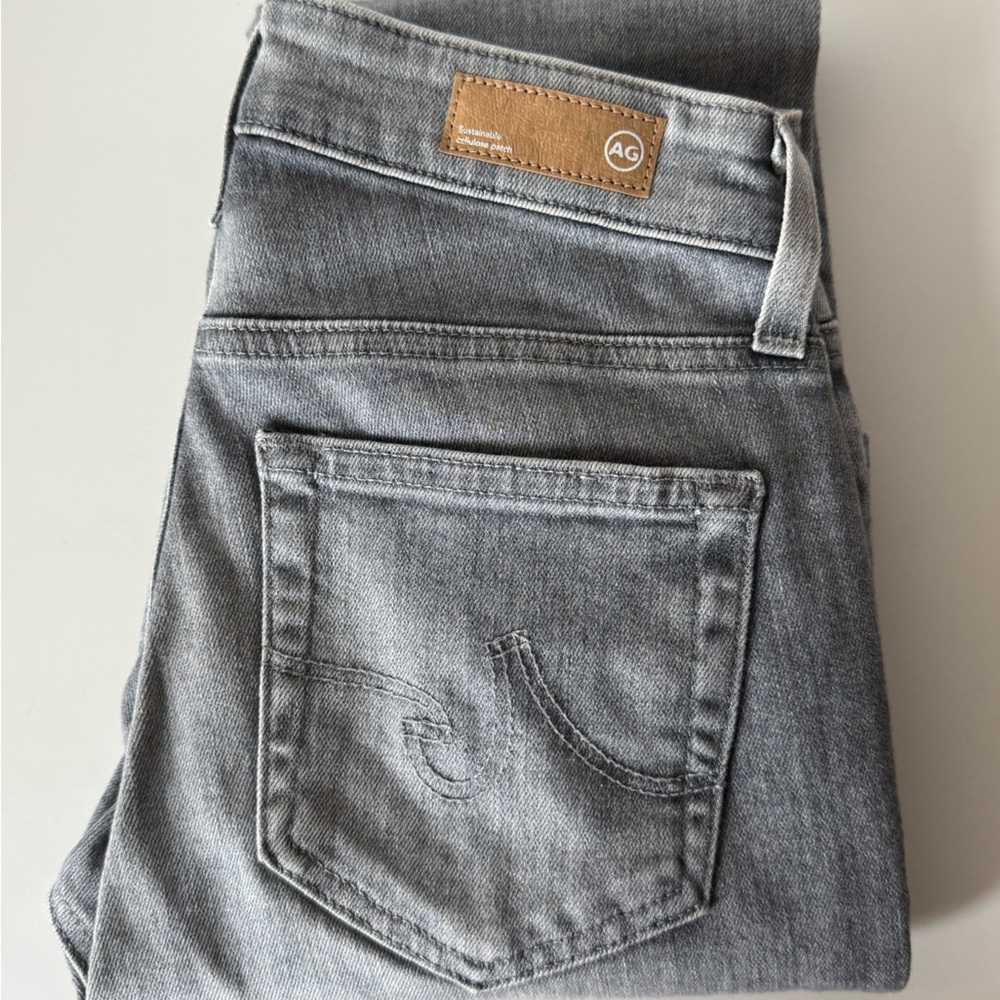 AG denim Mari high rise slim straight